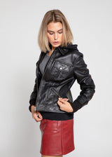 Annalise Womens Leather Jacket From FAD