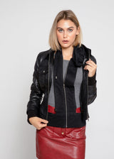 Annalise Womens Leather Jacket From FAD