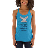 "BEHIND EVERY WOMAN" SPHYNX TANK from ReNewedPet