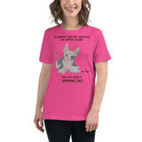 "WOMAN CANT SURVIVE ON COFFEE ALONE" TEE from ReNewedPet