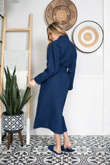Lightweight Cotton Waffle Robe for Women From Lotus Linen