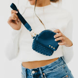 Wonderlust Woven Dual Pouch Wristlet from Pretty Simple