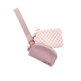 Wonderlust Woven Dual Pouch Wristlet from Pretty Simple