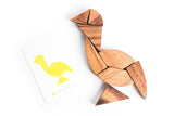 Egg Tangram - two sets with 55 challenge cards from Kubiya Games
