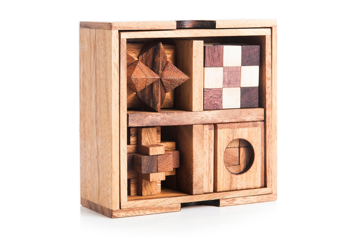5 Mechanical Puzzle Set - Puzzle Gift Box For Adults from Kubiya Games
