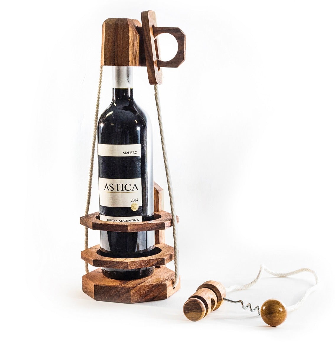 Wine Stopper Lock Puzzle - Escape Room Party Puzzle from Kubiya Games