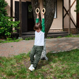 Wooden gymnastic rings for kids from Goodevas