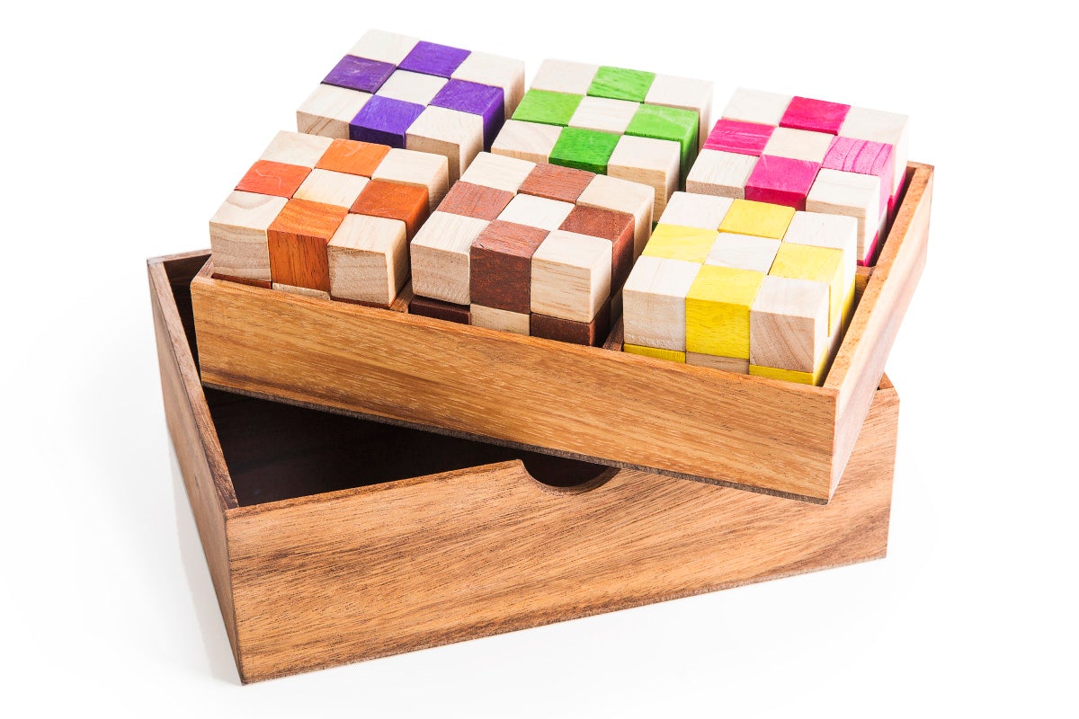 6 Snake Cube Set - Multiple Configurations from Kubiya Games