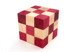 Red Snake Cube Puzzle from Kubiya Games