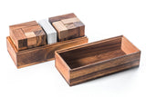Soma Cube Puzzle - two sets with 50 challenge cards from Kubiya Games