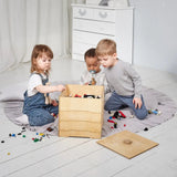 Wooden storage/sorter for constructor from Goodevas