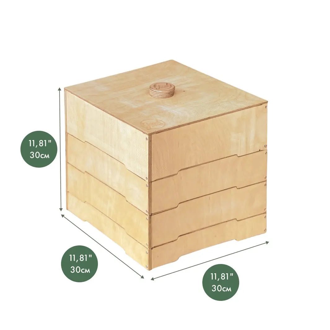 Wooden storage/sorter for constructor from Goodevas