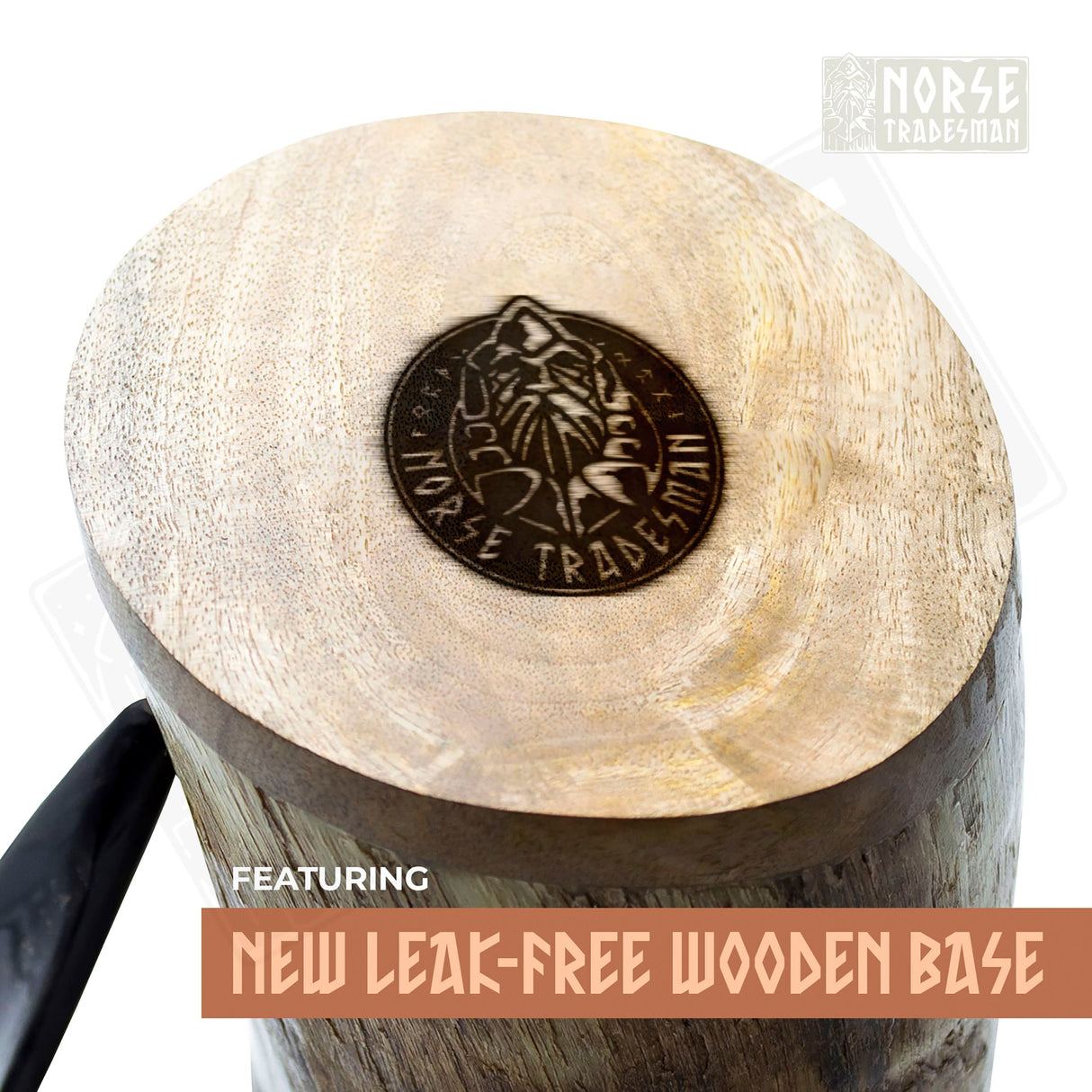 Horn Coffee Mug from Norse Tradesman