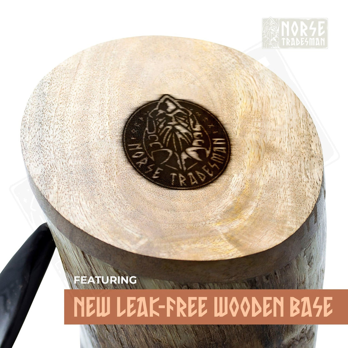 Horn Cups Set (4) from Norse Tradesman