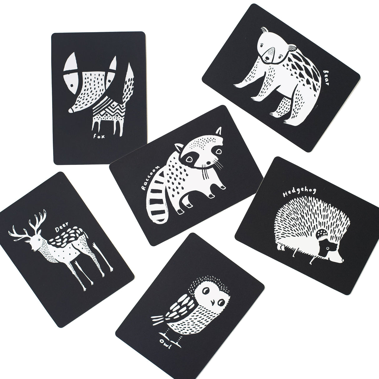 Art Cards for Baby - Woodland Collection From Wee Gallery
