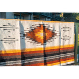 Wool Southwest Mexican Blanket from West Path