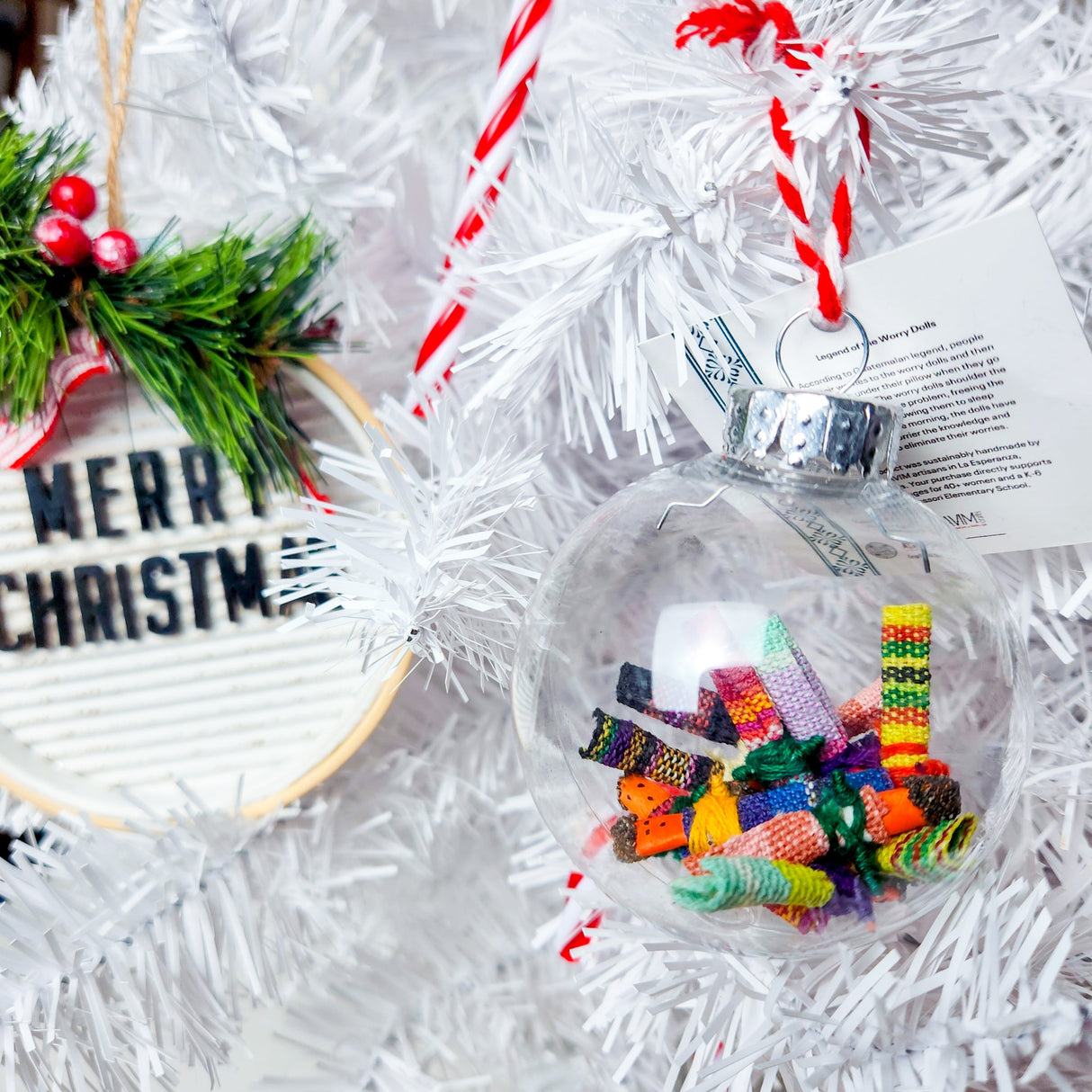 Worry Doll Globe Ornament from Upavim Crafts
