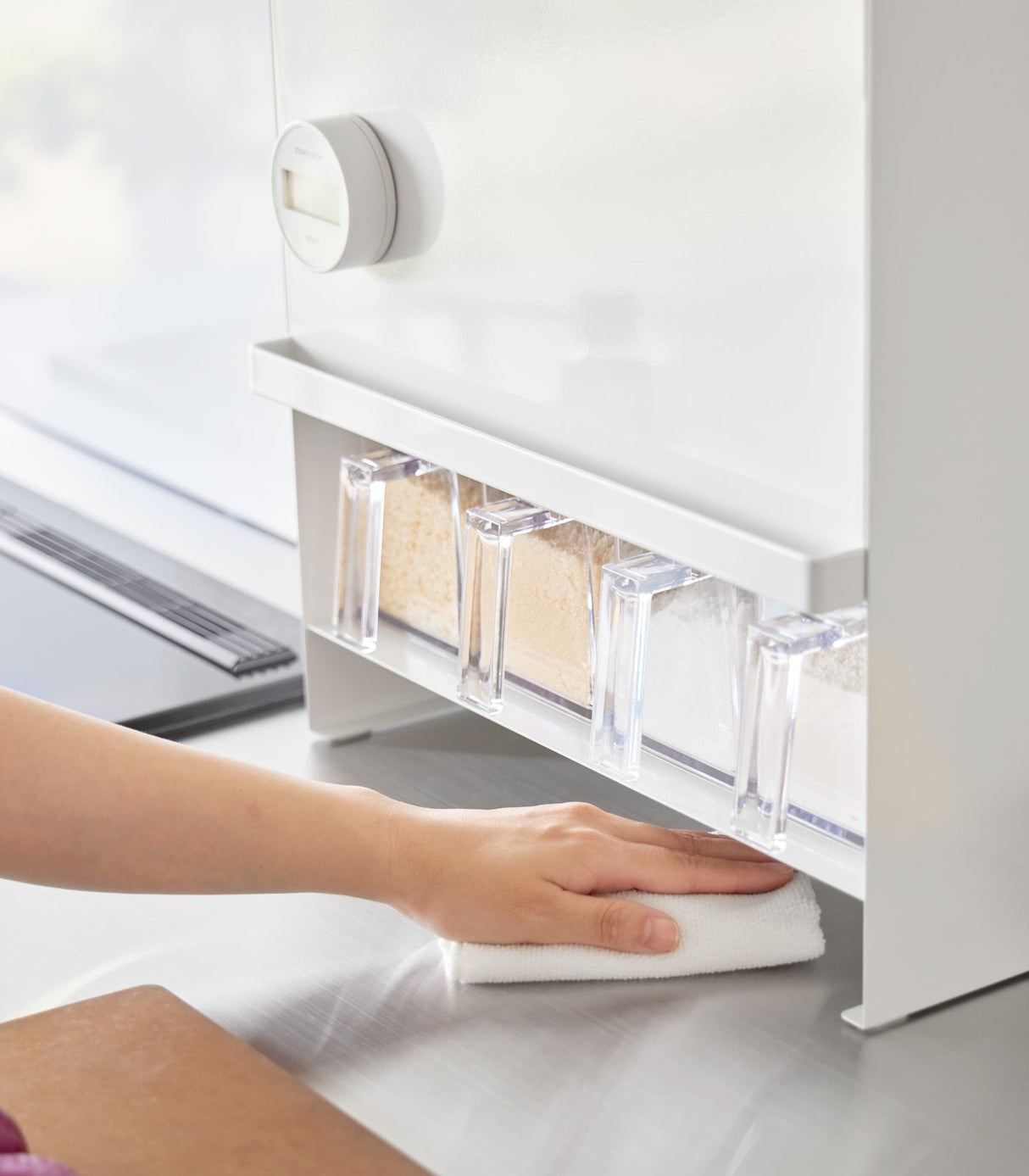 Concealable Spice Rack - Steel from Yamazaki Home