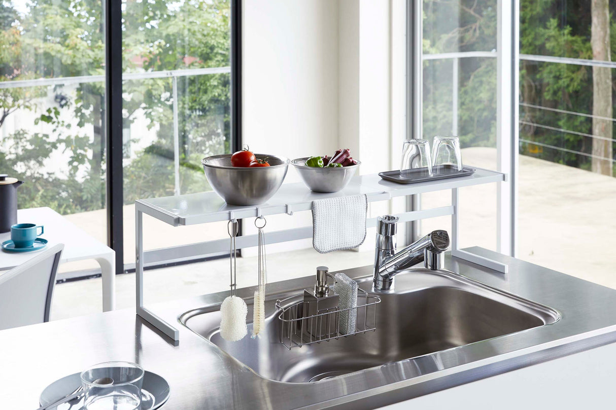 Expandable Countertop Shelf - Steel from Yamazaki Home