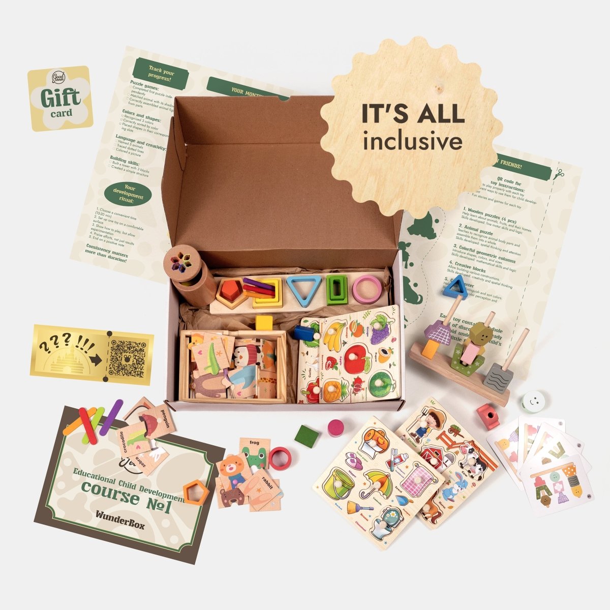 WunderBox 1-3 years old - developmental boxing for toddlers from Goodevas