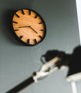 Wall Clock - Steel + Wood from Yamazaki Home