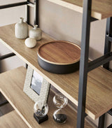 Storage Case - Two Sizes - Steel + Wood from Yamazaki Home