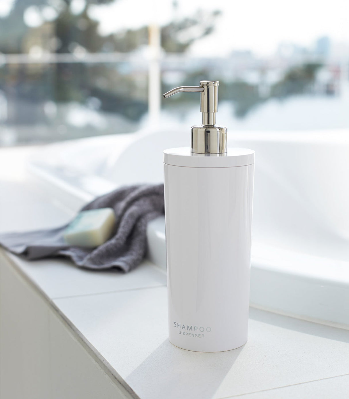 Round Shower Dispenser - Three Styles from Yamazaki Home