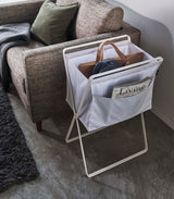 Elevated Laundry Hamper - Steel from Yamazaki Home
