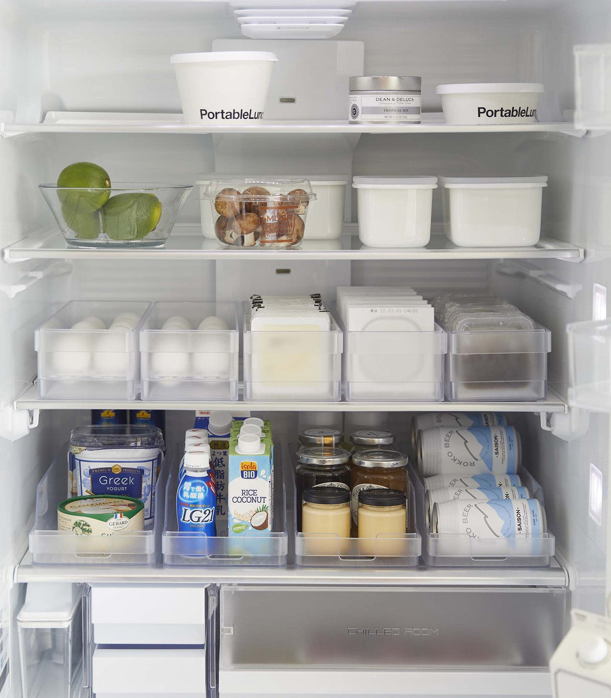Refrigerator Organizer Bin - Two Styles from Yamazaki Home