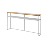 Long Console Table - Two Styles - Steel from Yamazaki Home