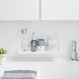 Traceless Adhesive Floating Tray - Steel from Yamazaki Home