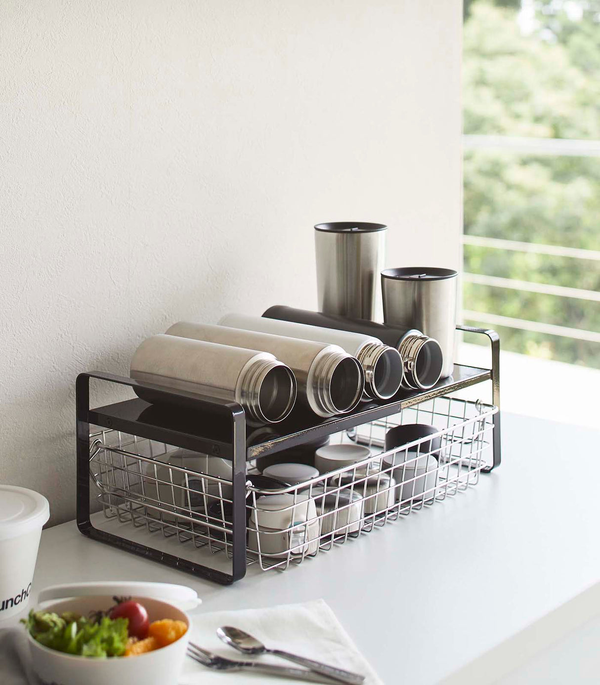 Expandable Kitchen Riser - Steel from Yamazaki Home