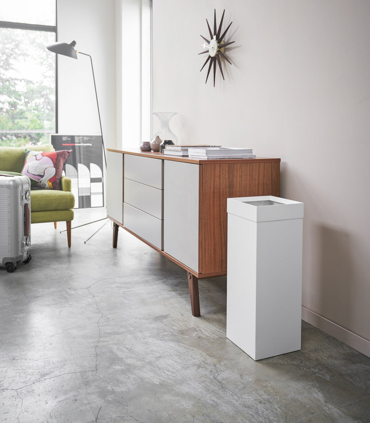 Trash Can - Steel from Yamazaki Home