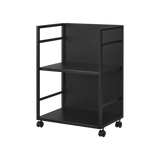 Two-Tier Hideaway Storage Cart (24" H)  - Steel from Yamazaki Home