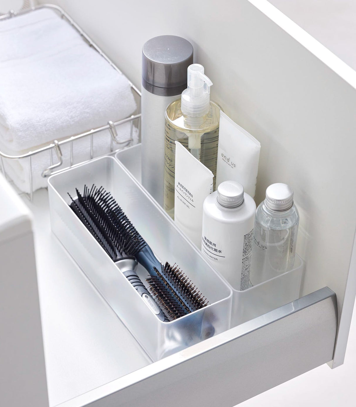 Stackable Clear Organizers [Set of 2] - Four Sizes from Yamazaki Home