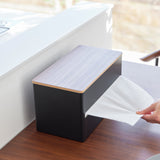 Paper Towel Dispenser - Steel + Wood from Yamazaki Home
