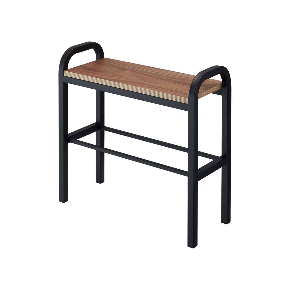 Shoe Organizer & Bench (18" H)  - Steel + Wood from Yamazaki Home