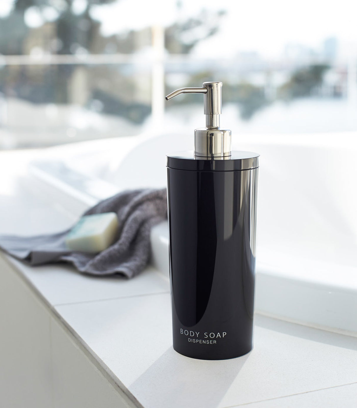 Round Shower Dispenser - Three Styles from Yamazaki Home