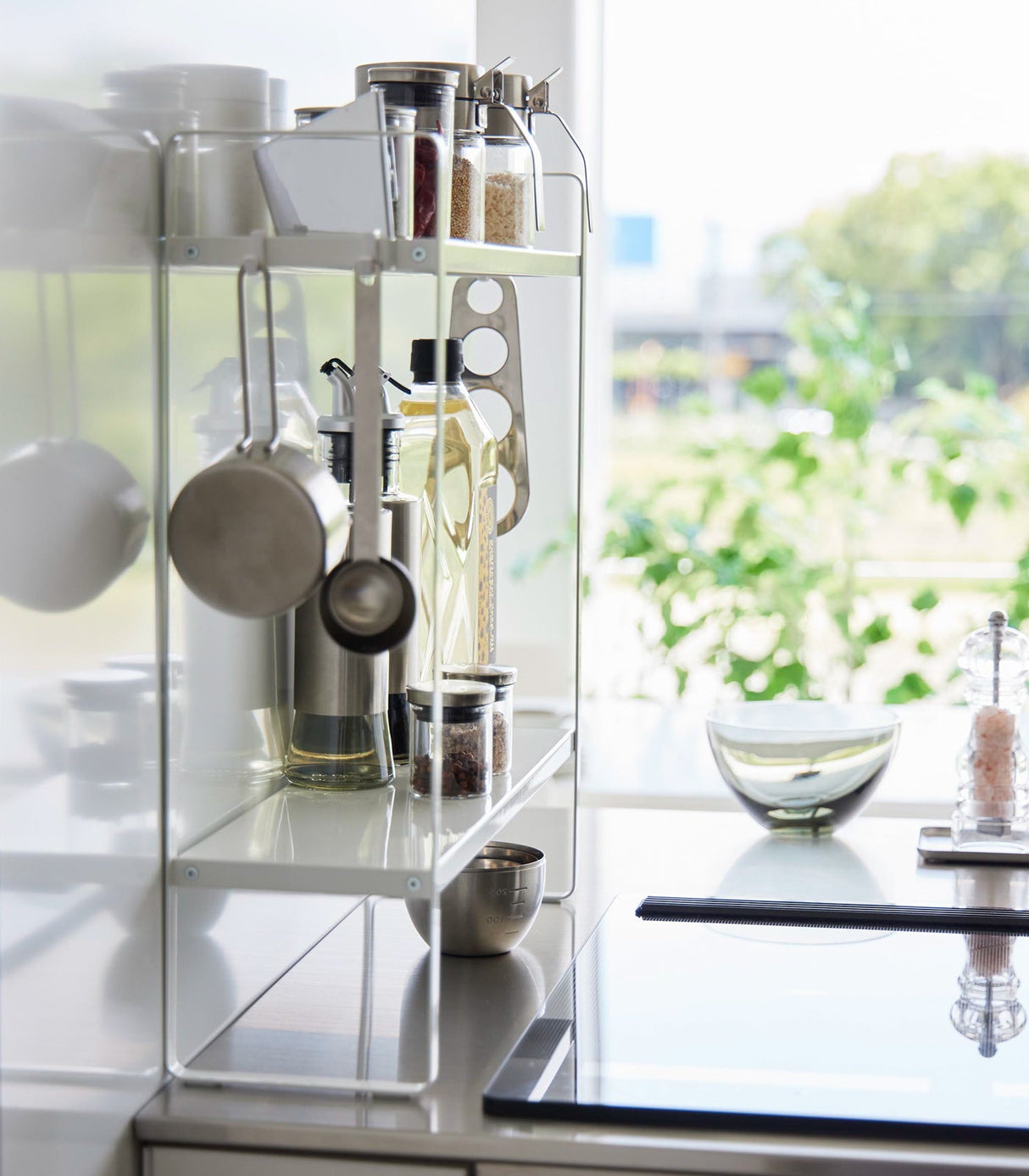 Two-Tier Countertop Rack - Steel from Yamazaki Home