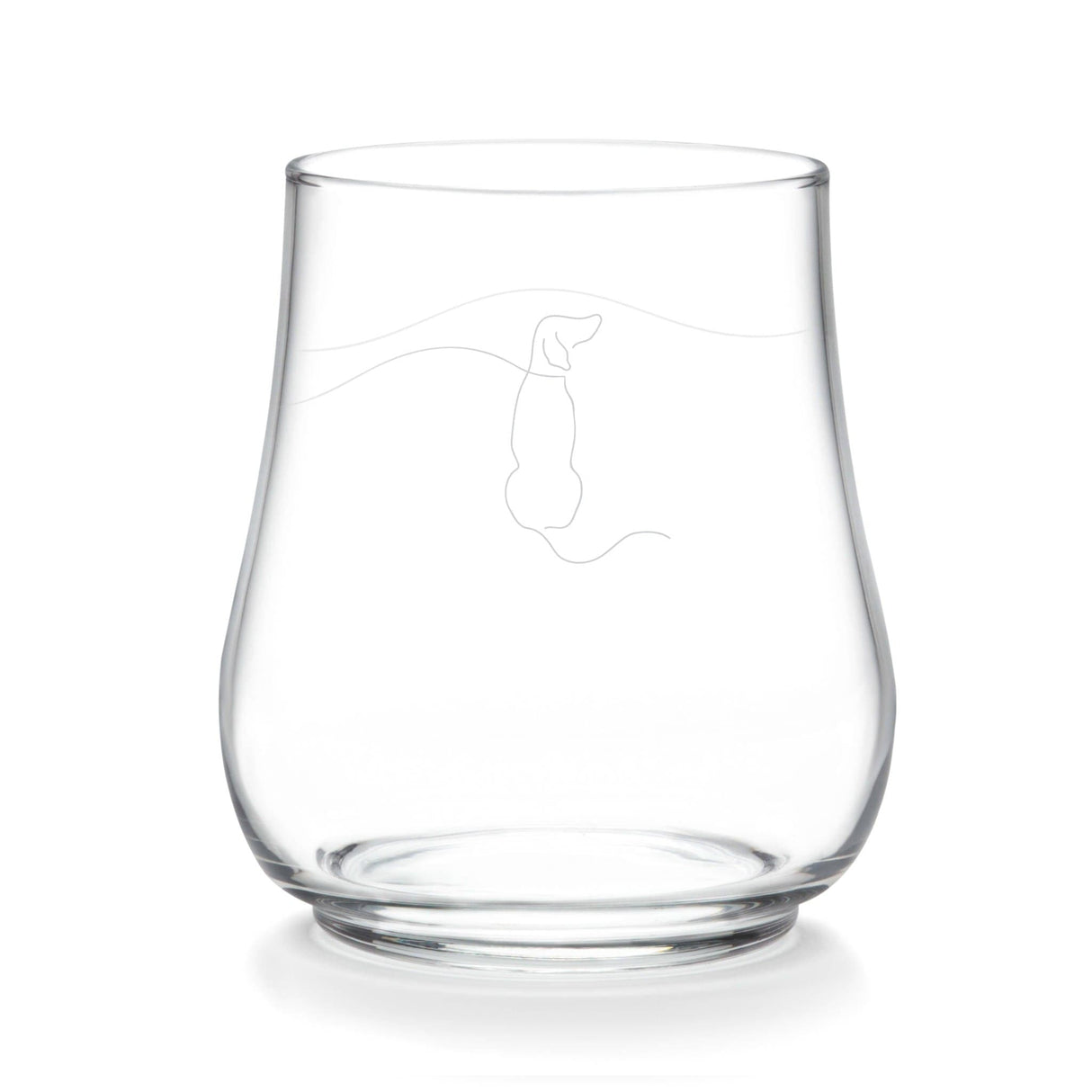 Libbey Modern Pets Woof All-Purpose Glasses, 17-ounce, Set of 4 from Libbey