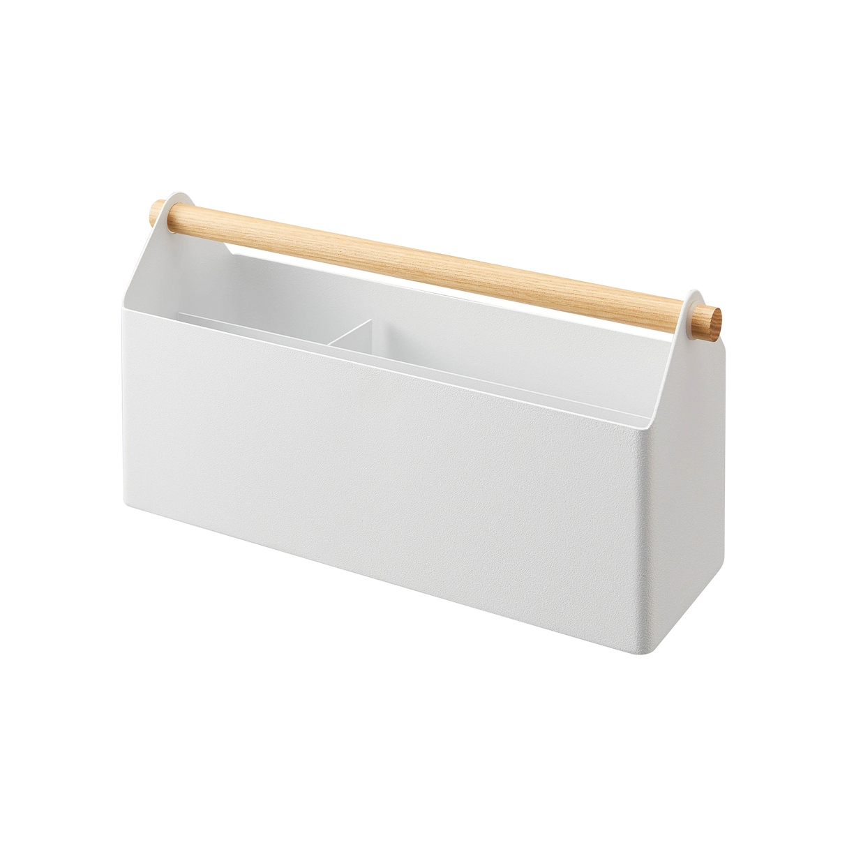 Pen + Desk Organizer - Two Sizes - Steel + Wood from Yamazaki Home