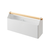 Pen + Desk Organizer - Two Sizes - Steel + Wood from Yamazaki Home