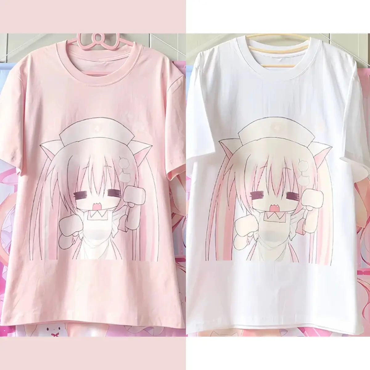 Harajuku Kawaii Anime T-Shirt – Y2K Cute Cartoon Tee From Kawaii Stop
