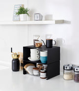 Stackable Countertop Shelf - Two Sizes - Steel from Yamazaki Home