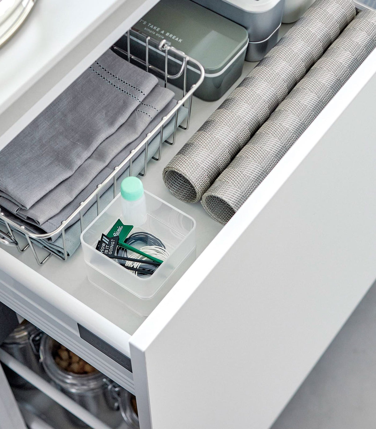 Stackable Clear Organizers [Set of 2] - Four Sizes from Yamazaki Home