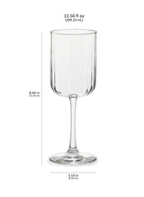 Libbey Paneled All Purpose Wine Glasses, 13.5-ounce, Set of 4 from Libbey