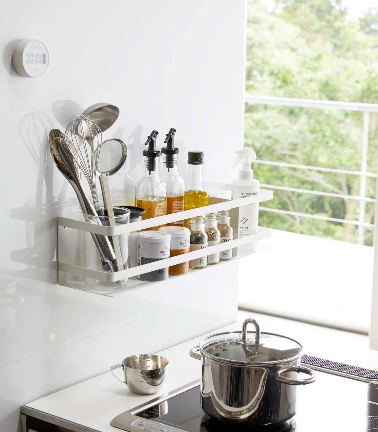 Magnetic Storage Rack - Steel from Yamazaki Home