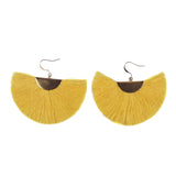 Half Moon Fan Earrings from SLATE + SALT