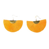 Half Moon Fan Earrings from SLATE + SALT