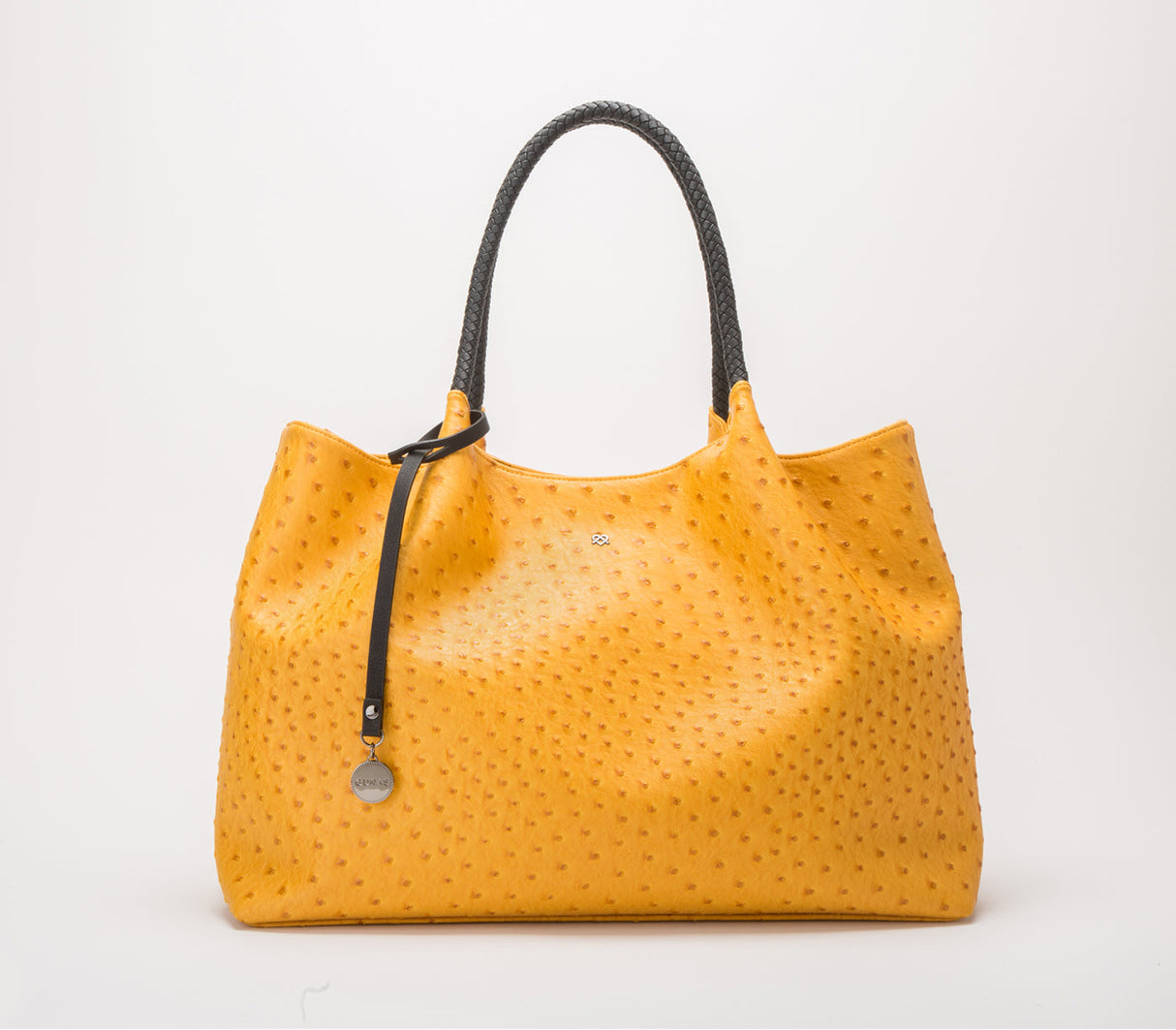Naomi - Yellow Vegan Leather Tote Bag from Gunas New York